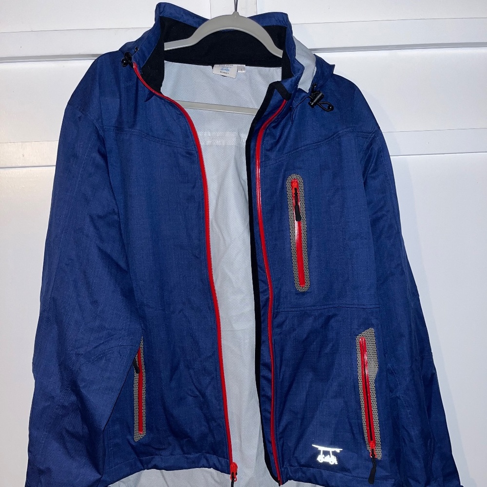 Bald Head Blues Rain Coat